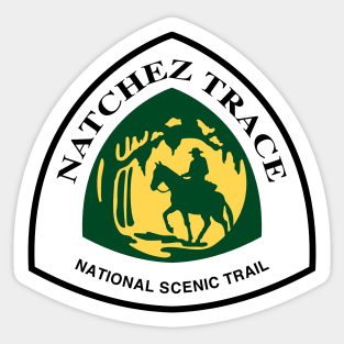 Natchez Trace National Scenic Trail marker Sticker